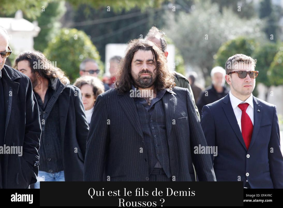 Qui est le fils de Demis Roussos ?