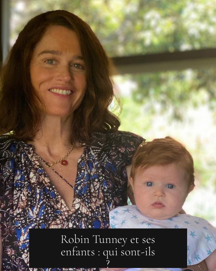Robin Tunney et ses enfants : qui sont-ils ?