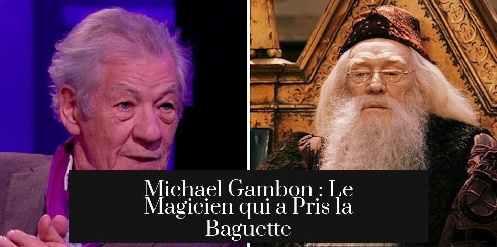 Michael Gambon : Le Magicien qui a Pris la Baguette