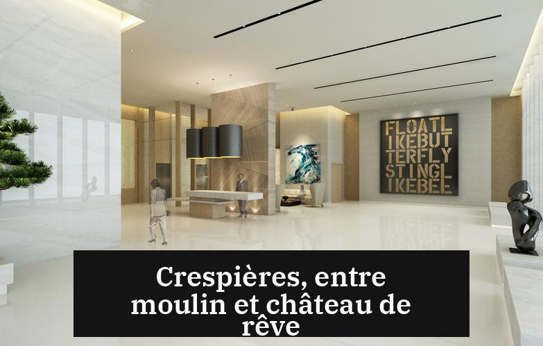 Crespières, entre moulin et château de rêve