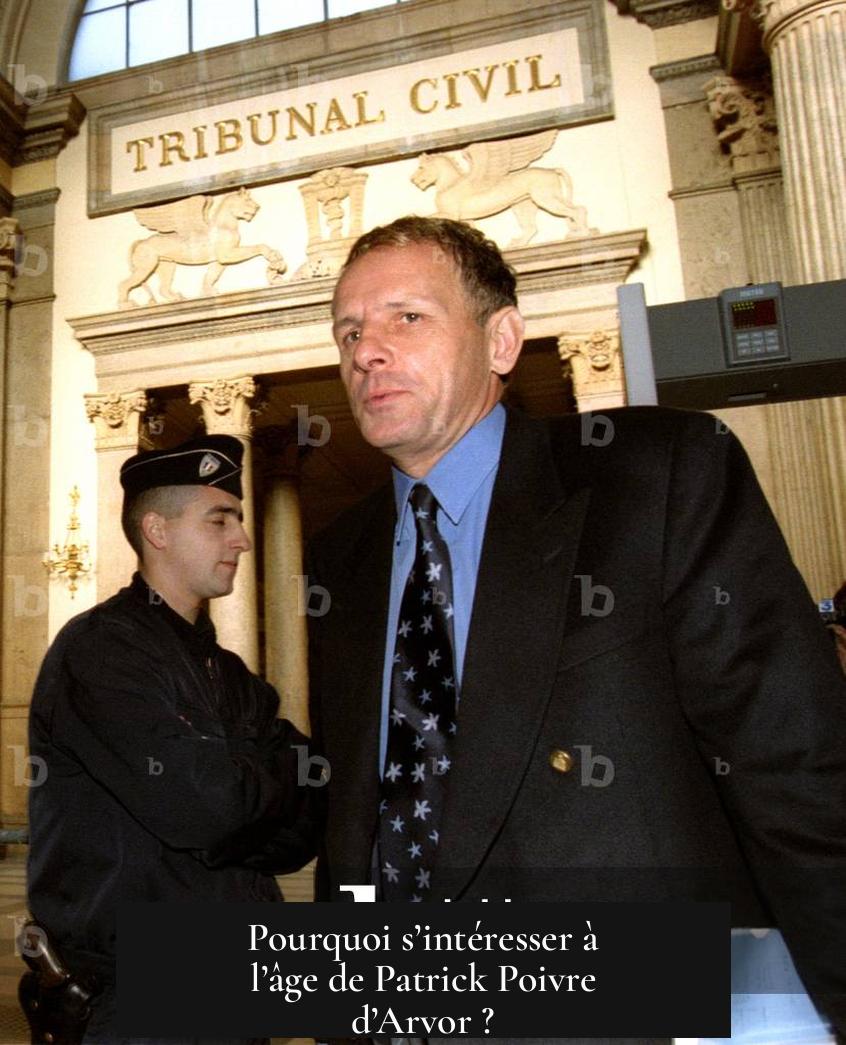 Pourquoi s’intéresser à l’âge de Patrick Poivre d’Arvor ?