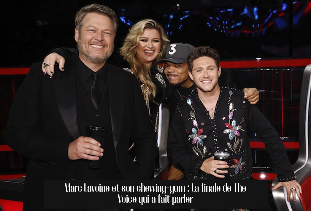 Marc Lavoine et son chewing-gum : La finale de The Voice qui a fait parler