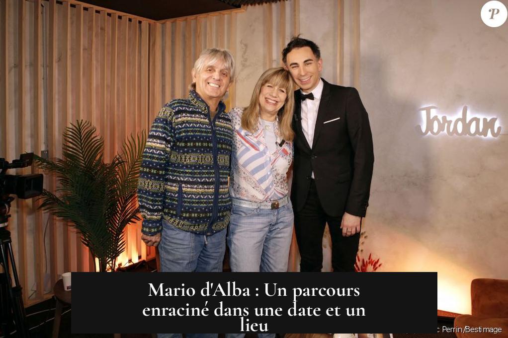 Mario d'Alba : Un parcours enraciné dans une date et un lieu
