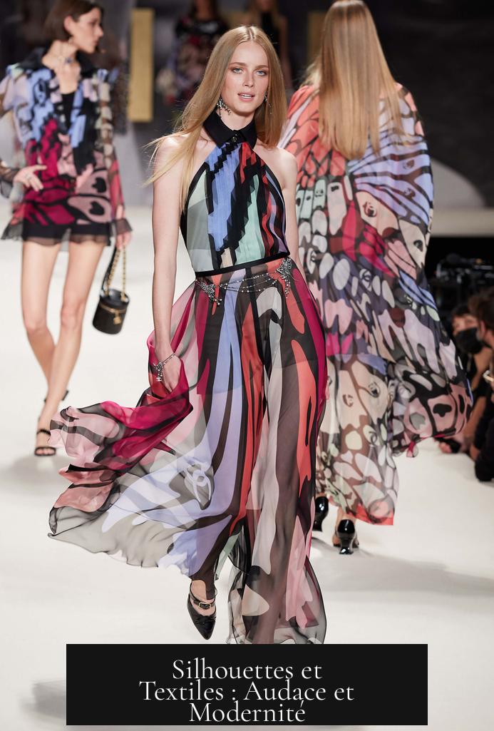 Silhouettes et Textiles : Audace et Modernité