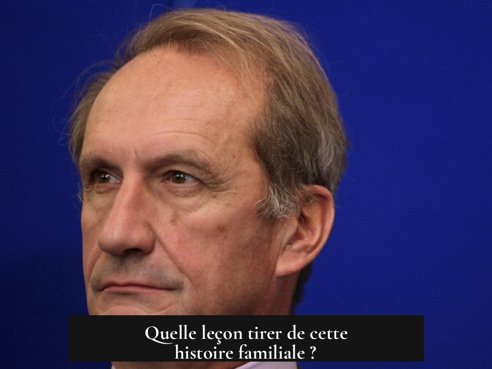 Quelle leçon tirer de cette histoire familiale ?