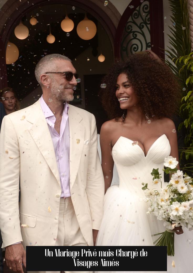 Un Mariage Privé mais Chargé de Visages Aimés