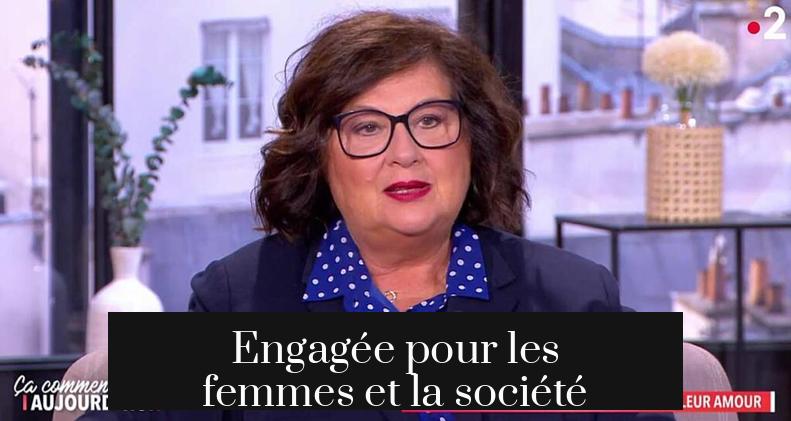 Engagée pour les femmes et la société
