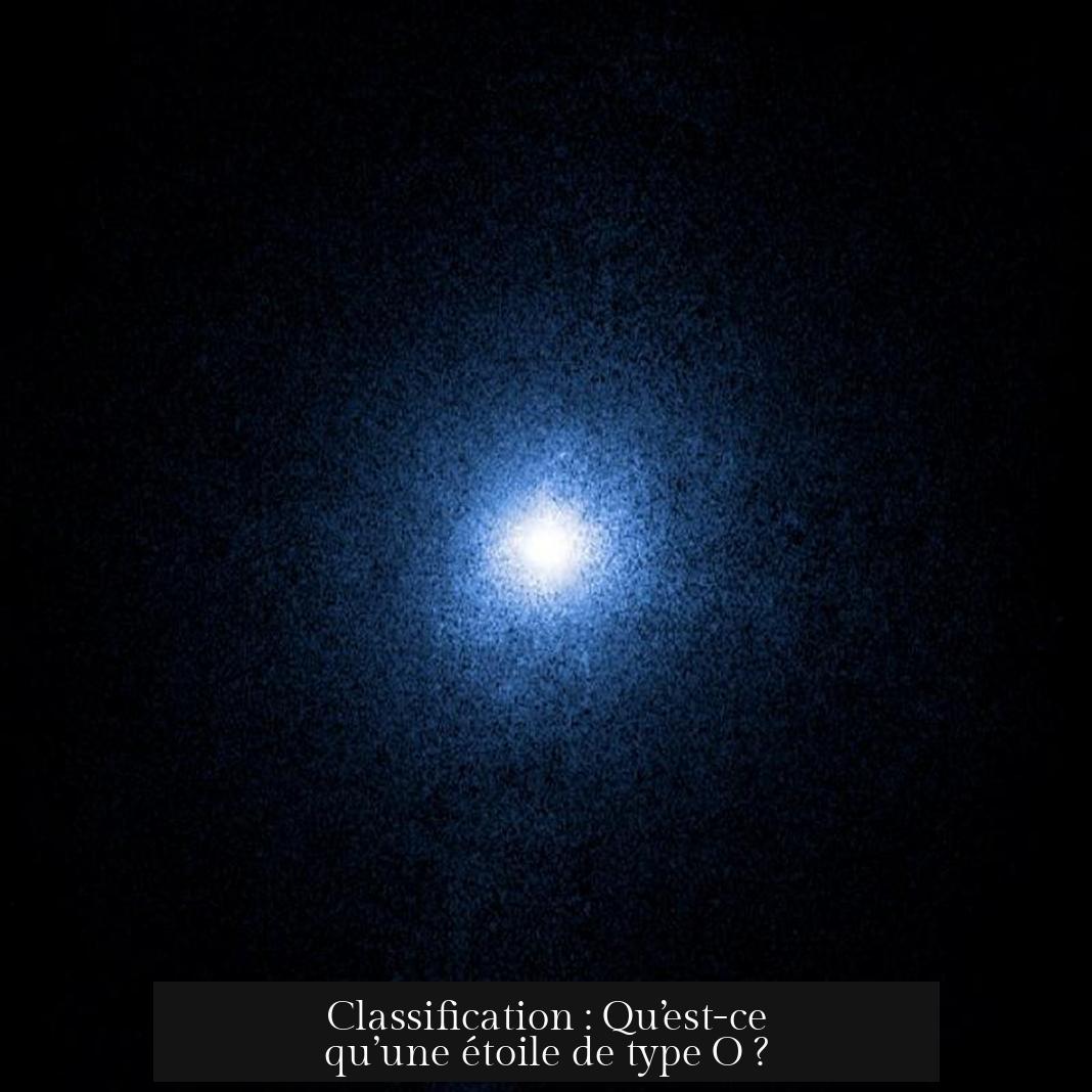 Classification : Qu’est-ce qu’une étoile de type O ?