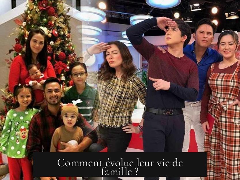 Comment évolue leur vie de famille ?