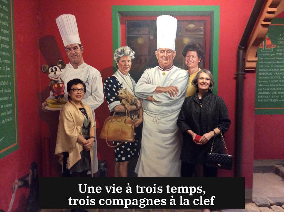 Une vie à trois temps, trois compagnes à la clef