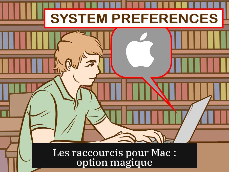 Les raccourcis pour Mac : option magique