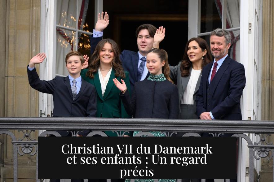Christian VII du Danemark et ses enfants : Un regard précis
