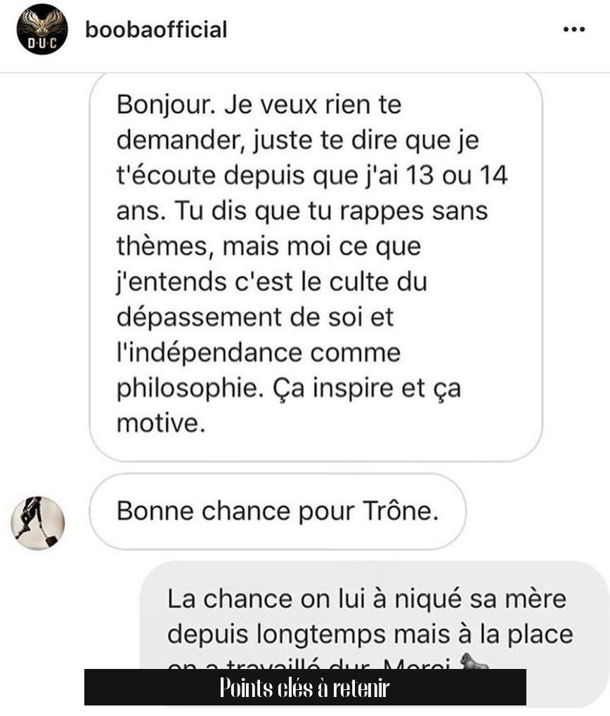 Points clés à retenir