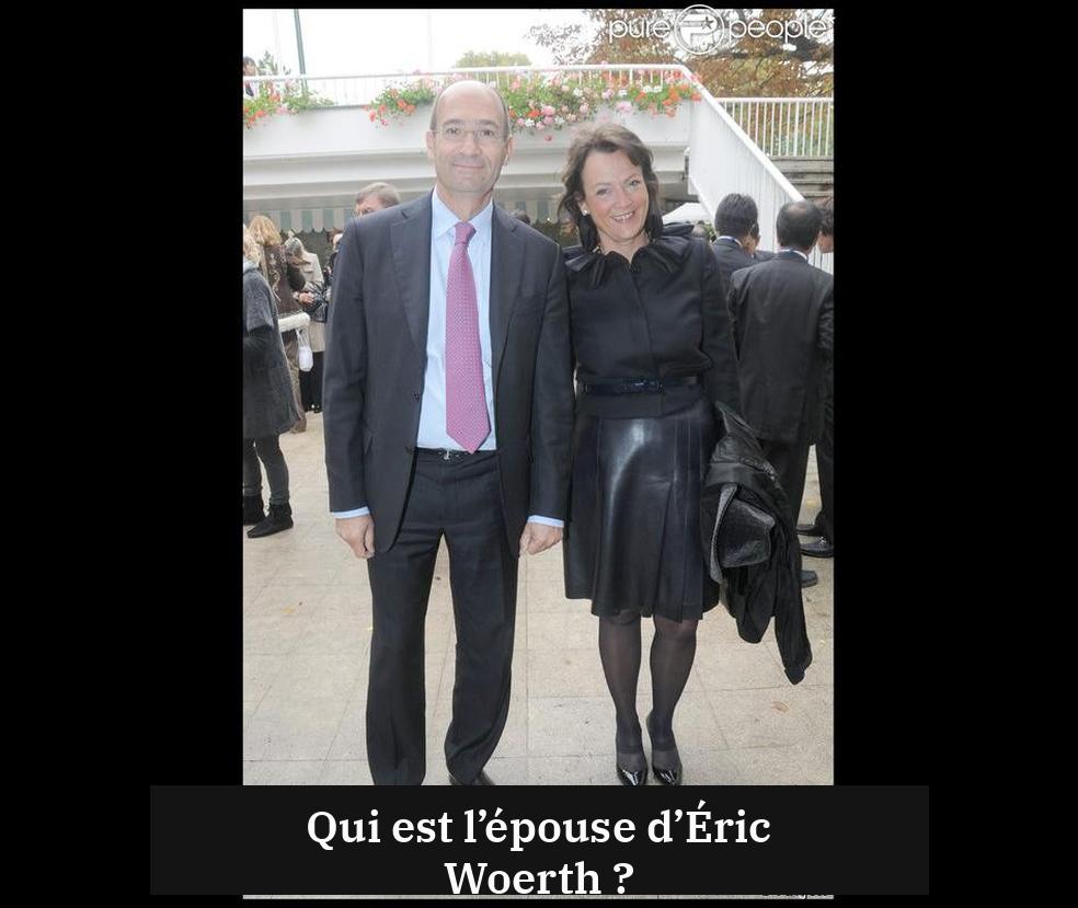 Qui est l’épouse d’Éric Woerth ?