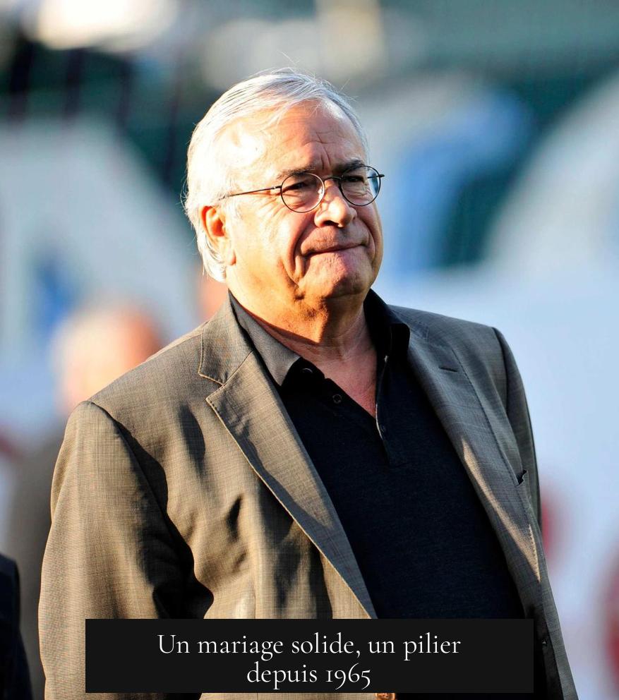 Un mariage solide, un pilier depuis 1965