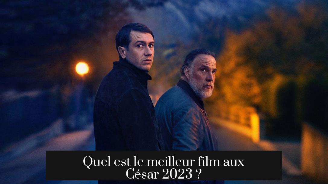 Quel est le meilleur film aux César 2023 ?