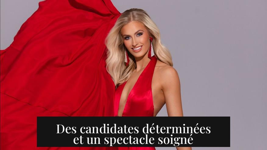 Des candidates déterminées et un spectacle soigné