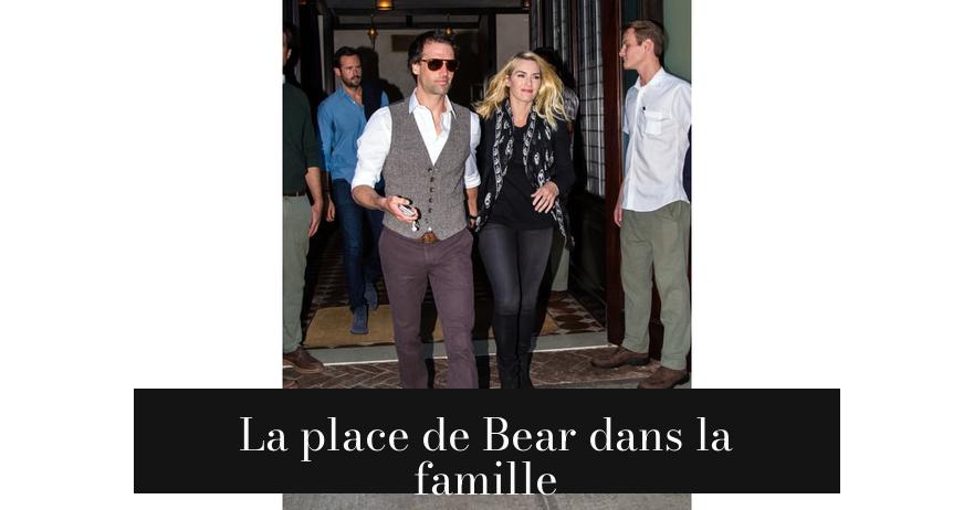 La place de Bear dans la famille