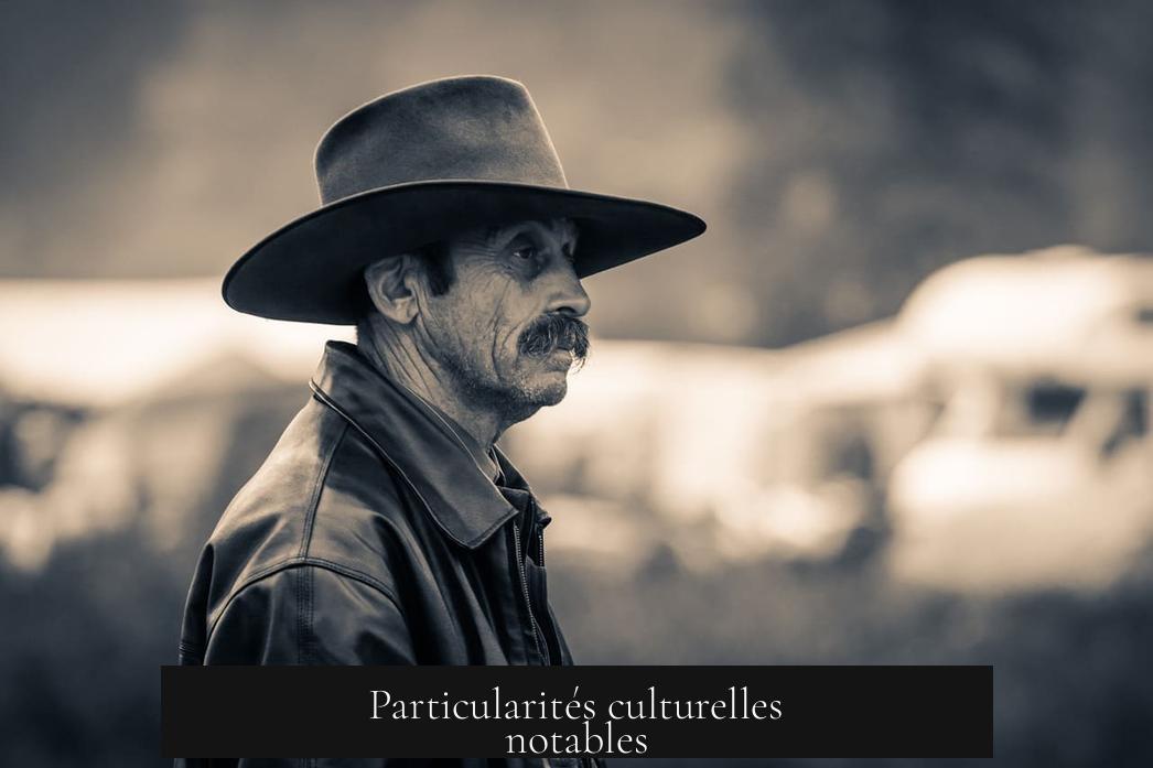 Particularités culturelles notables