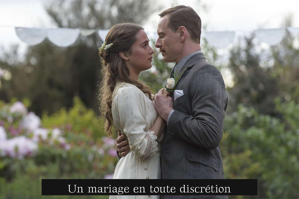 Un mariage en toute discrétion