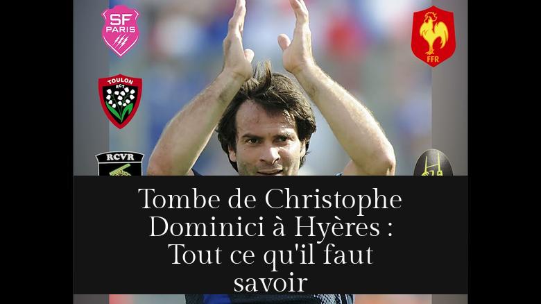 Tombe de Christophe Dominici à Hyères : Tout ce qu'il faut savoir