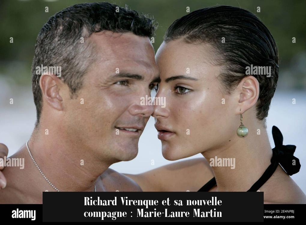 Richard Virenque et sa nouvelle compagne : Marie-Laure Martin