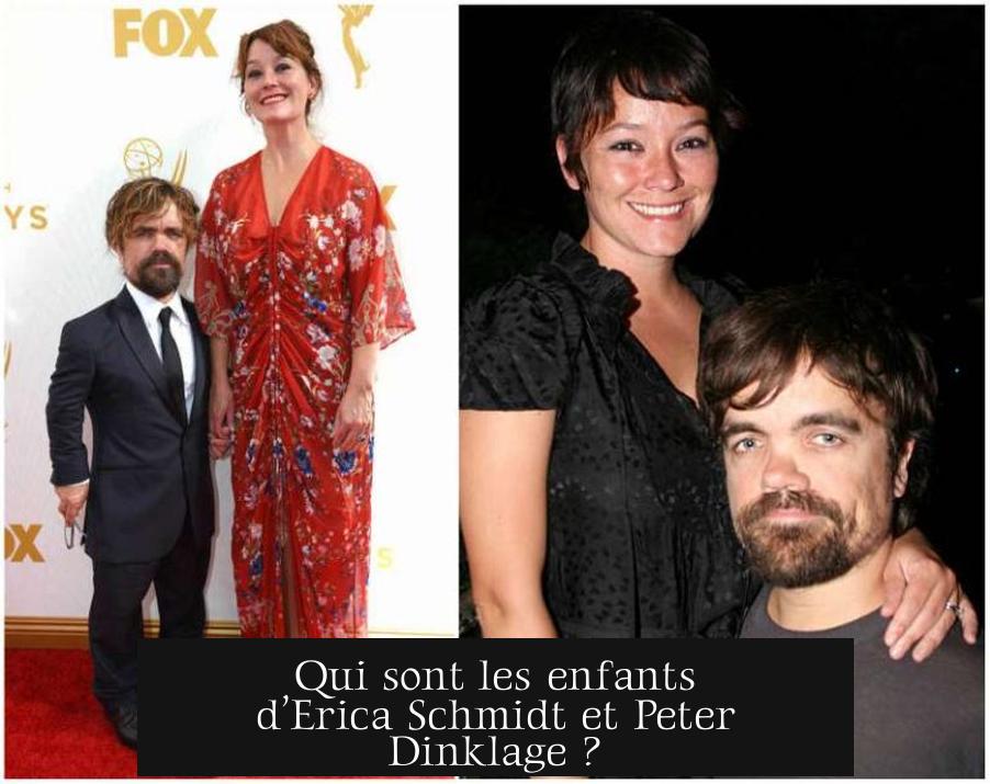 Qui sont les enfants d’Erica Schmidt et Peter Dinklage ?