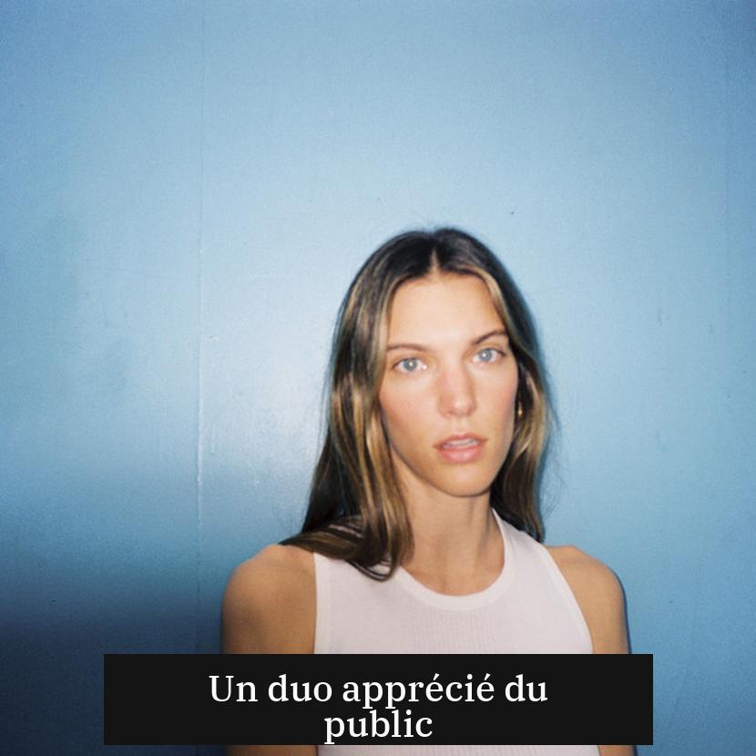 Un duo apprécié du public