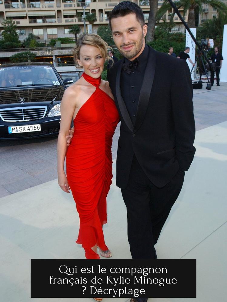 Qui est le compagnon français de Kylie Minogue ? Décryptage