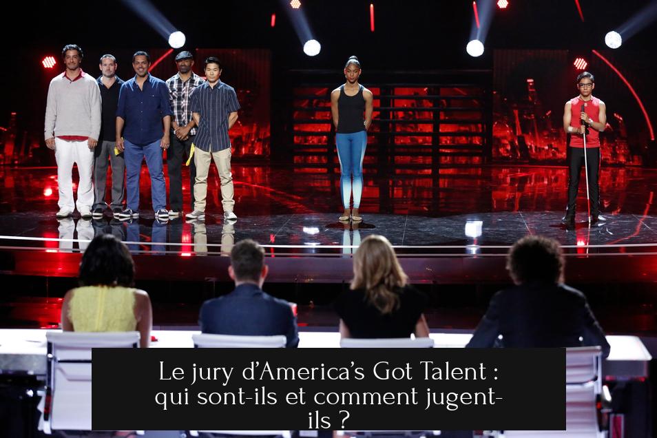 Le jury d’America’s Got Talent : qui sont-ils et comment jugent-ils ?