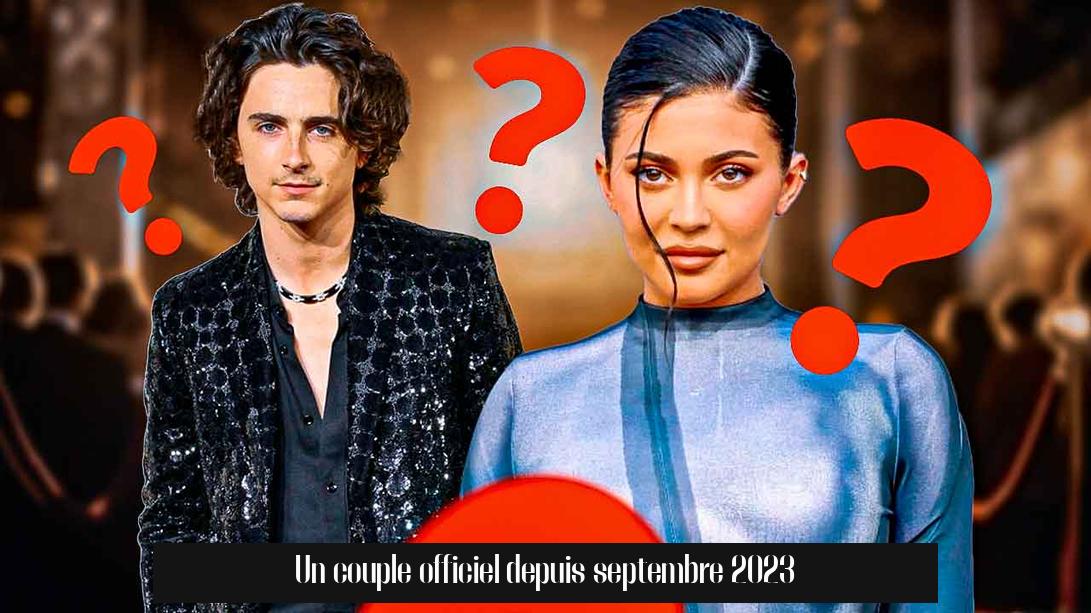Un couple officiel depuis septembre 2023