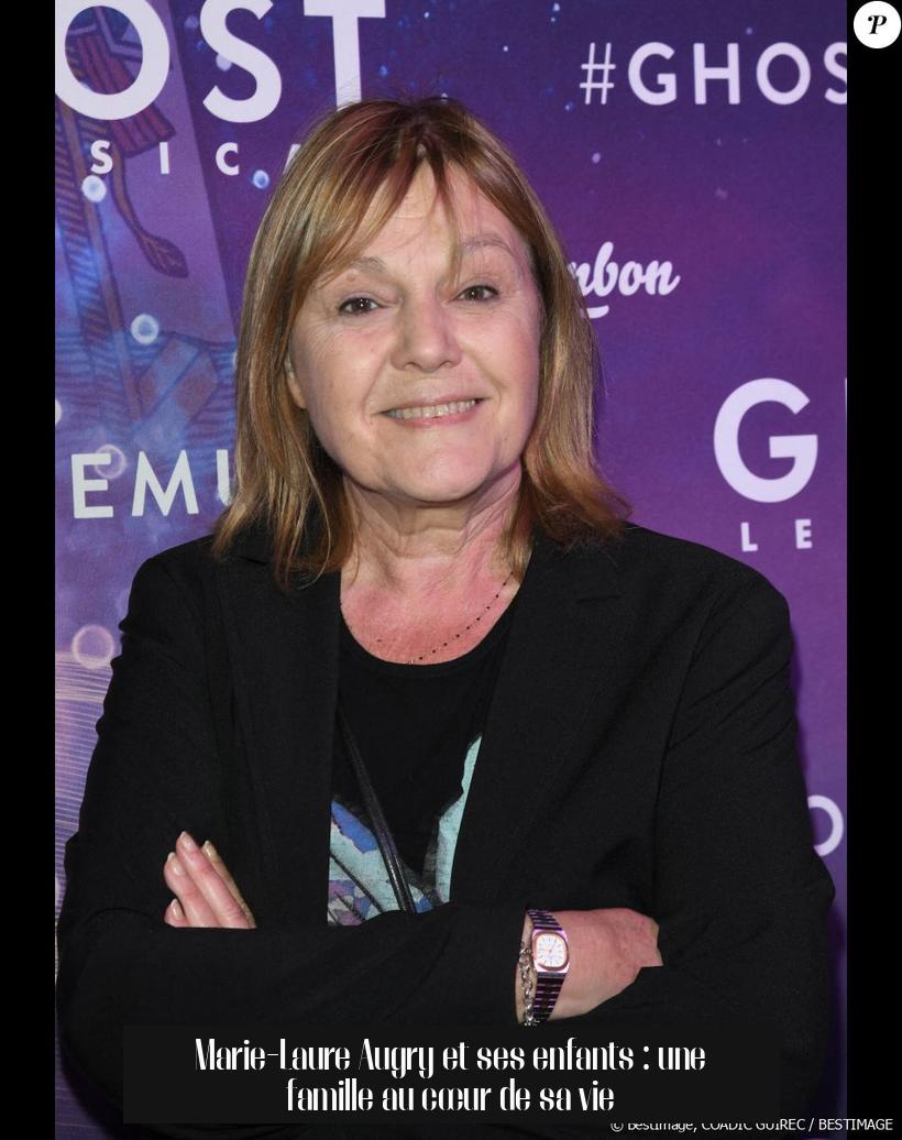 Marie-Laure Augry et ses enfants : une famille au cœur de sa vie