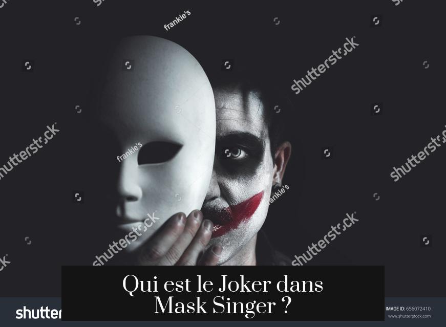 Qui est le Joker dans Mask Singer ?