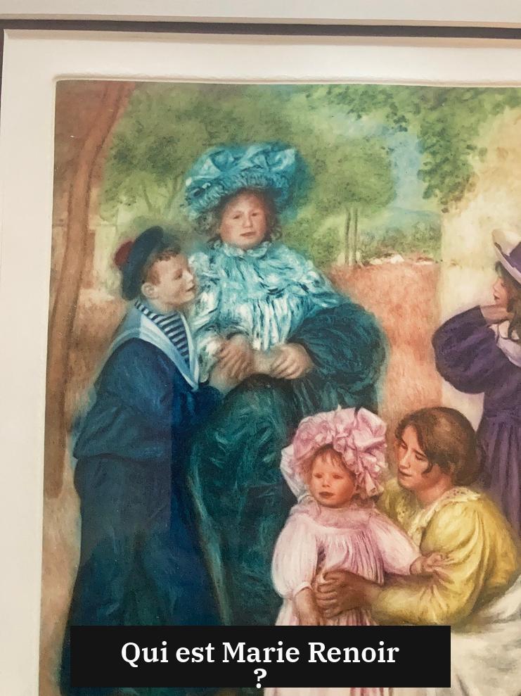 Qui est Marie Renoir ?