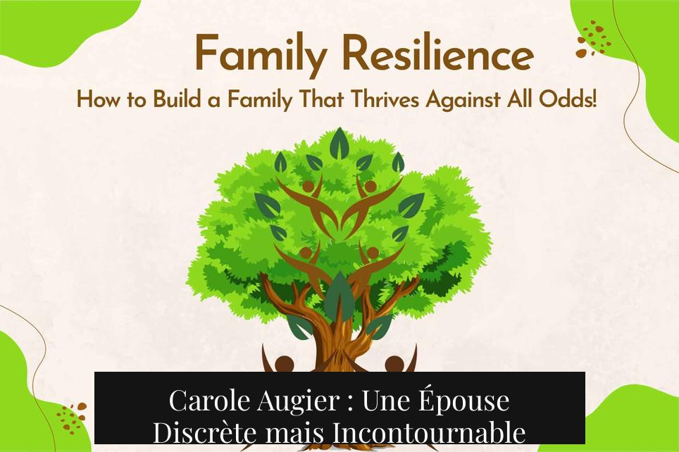 Carole Augier : Une Épouse Discrète mais Incontournable