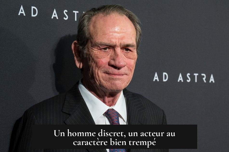 Un homme discret, un acteur au caractère bien trempé