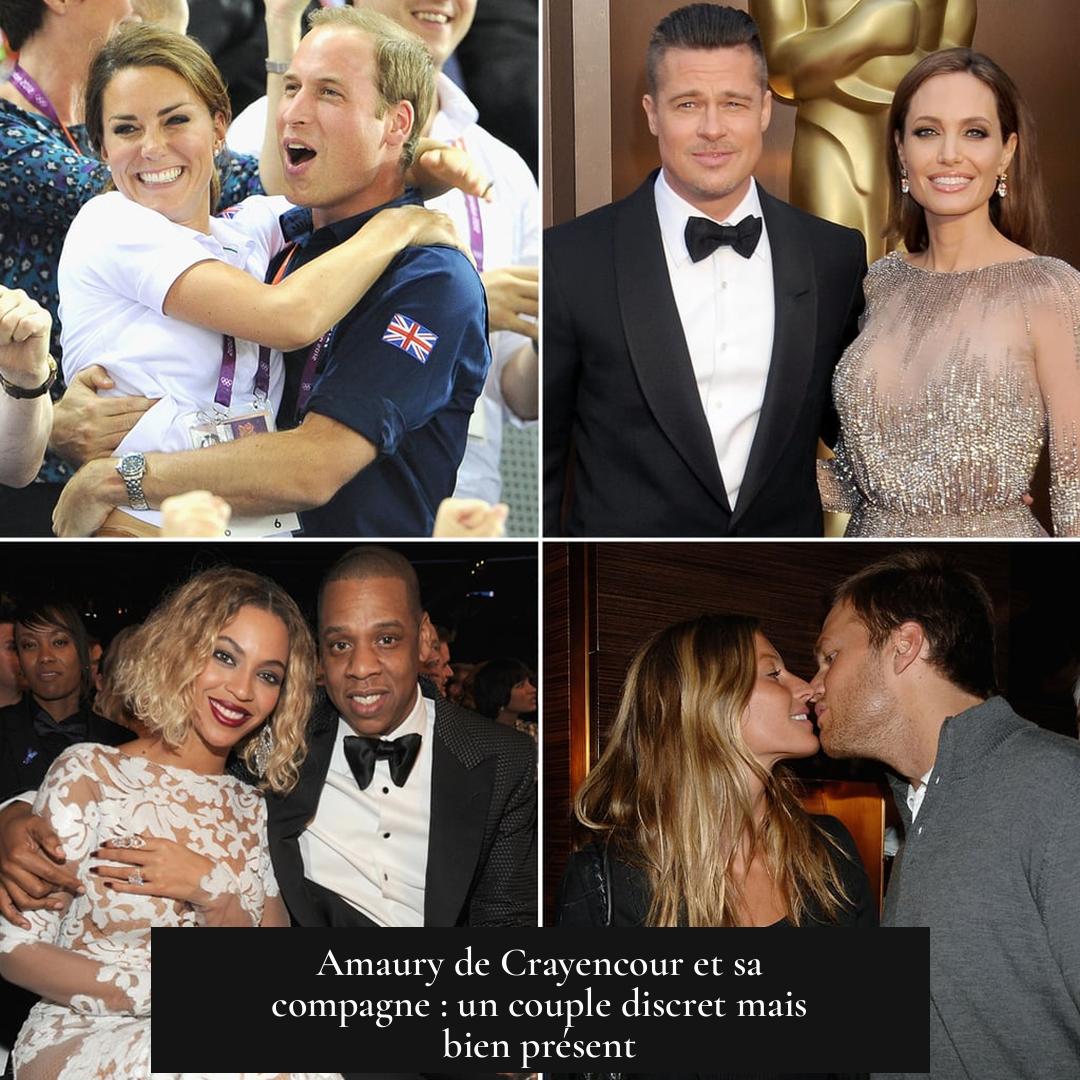 Amaury de Crayencour et sa compagne : un couple discret mais bien présent