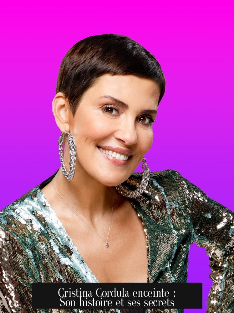 Cristina Cordula enceinte : Son histoire et ses secrets