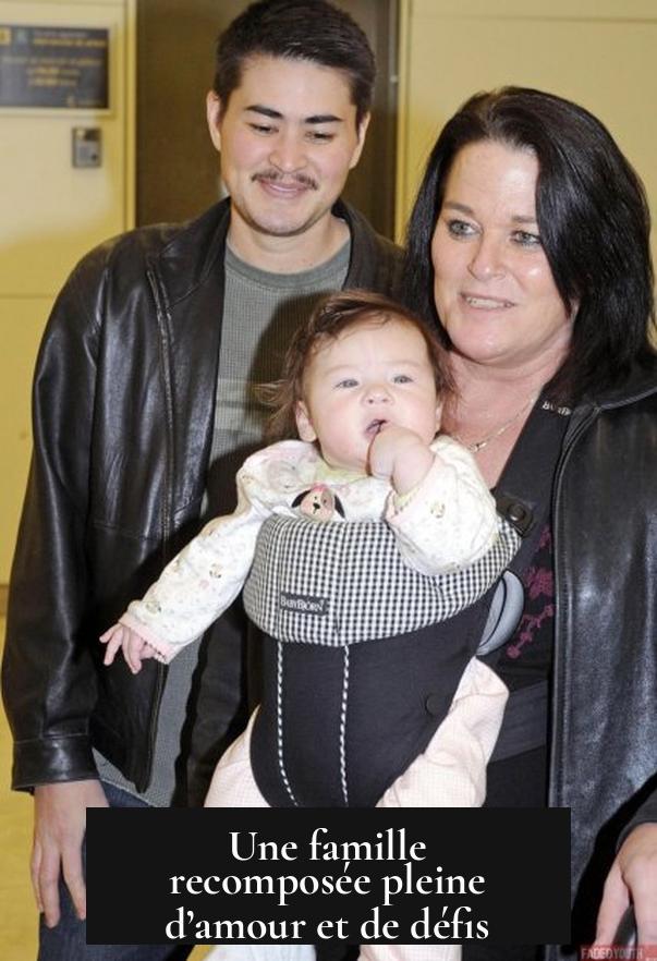 Une famille recomposée pleine d’amour et de défis