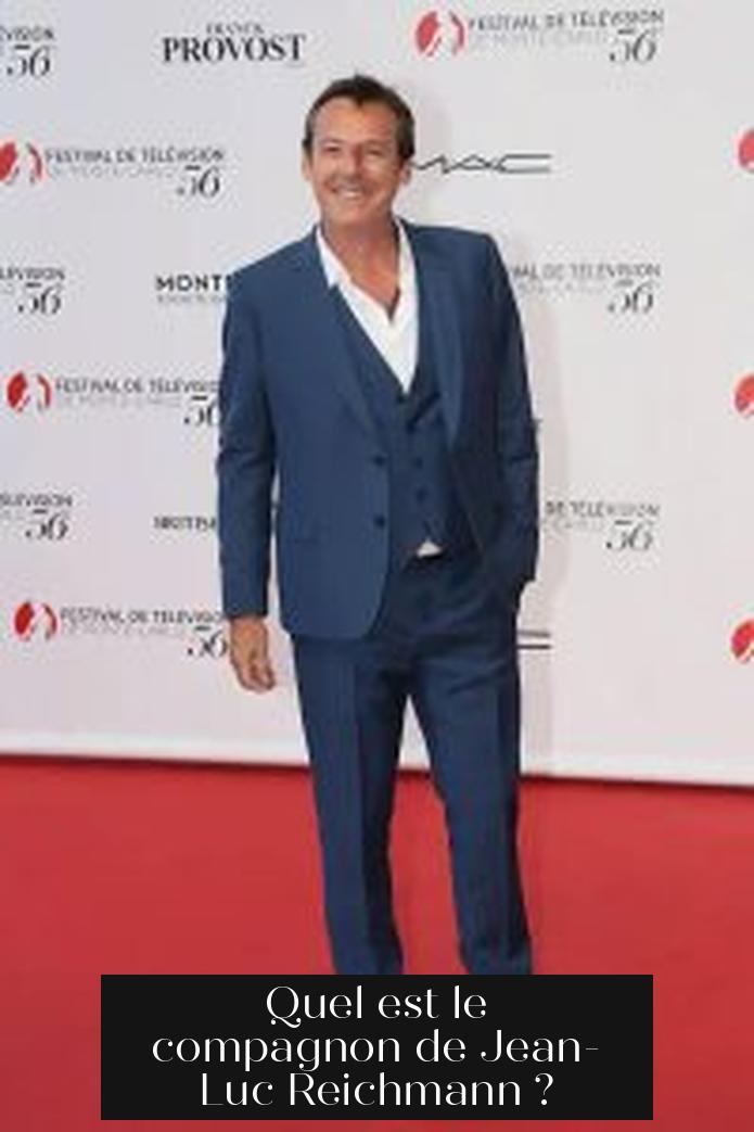 Quel est le compagnon de Jean-Luc Reichmann ?