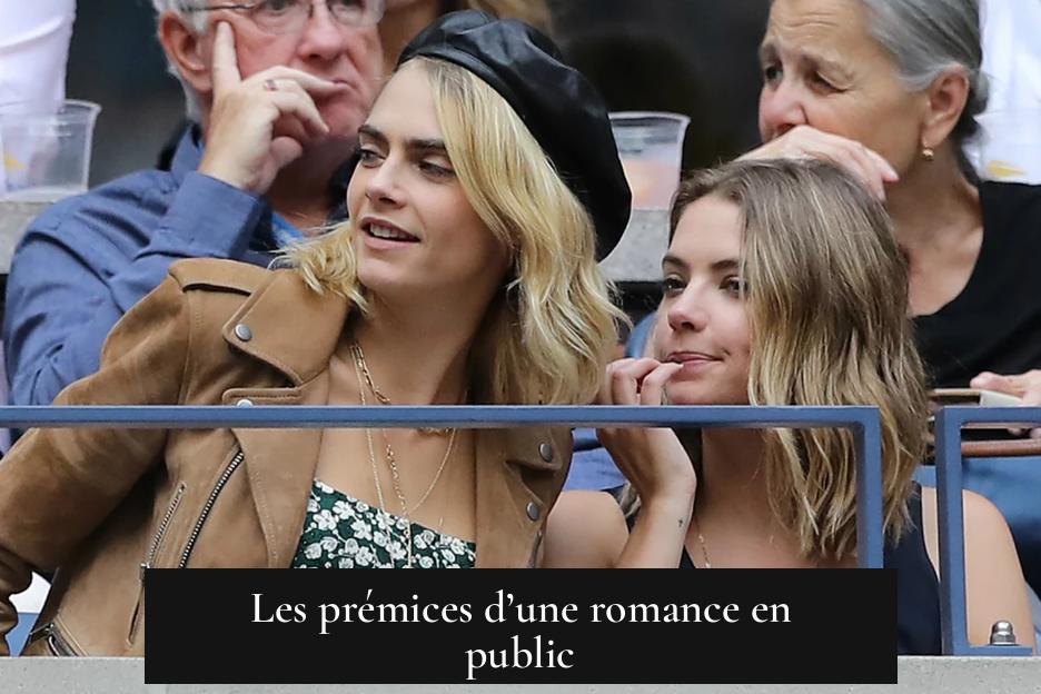 Les prémices d’une romance en public