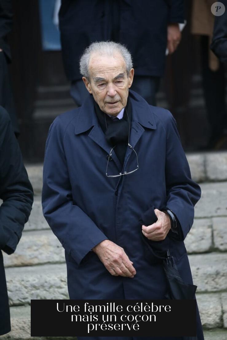 Une famille célèbre mais un cocon préservé