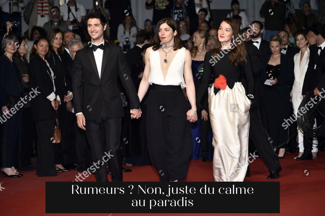 Rumeurs ? Non, juste du calme au paradis