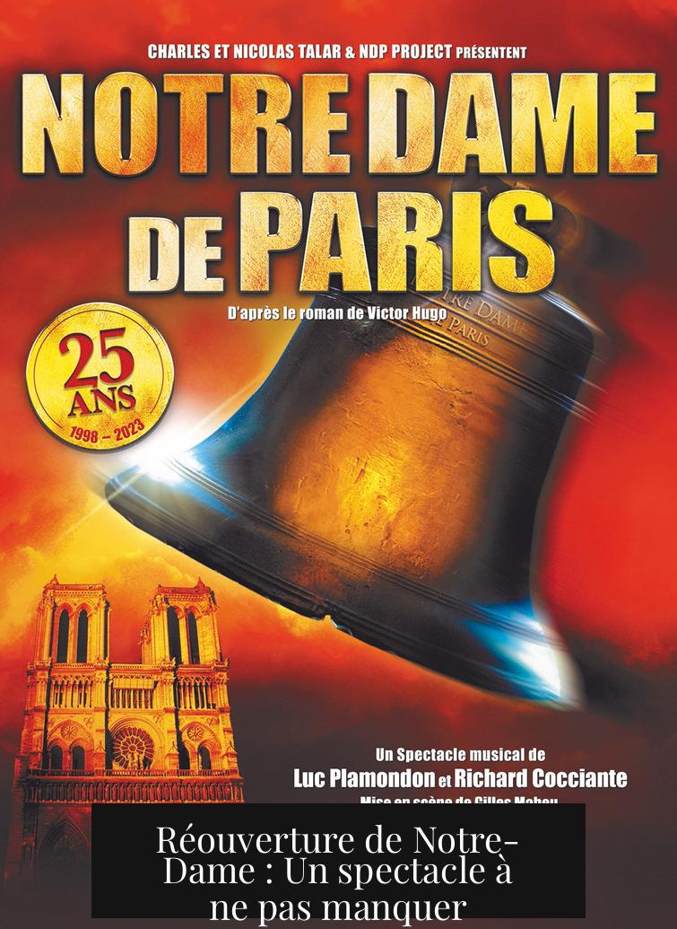 Réouverture de Notre-Dame : Un spectacle à ne pas manquer