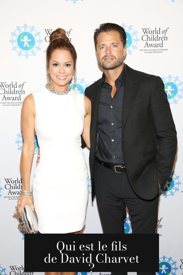 Qui est le fils de David Charvet ?