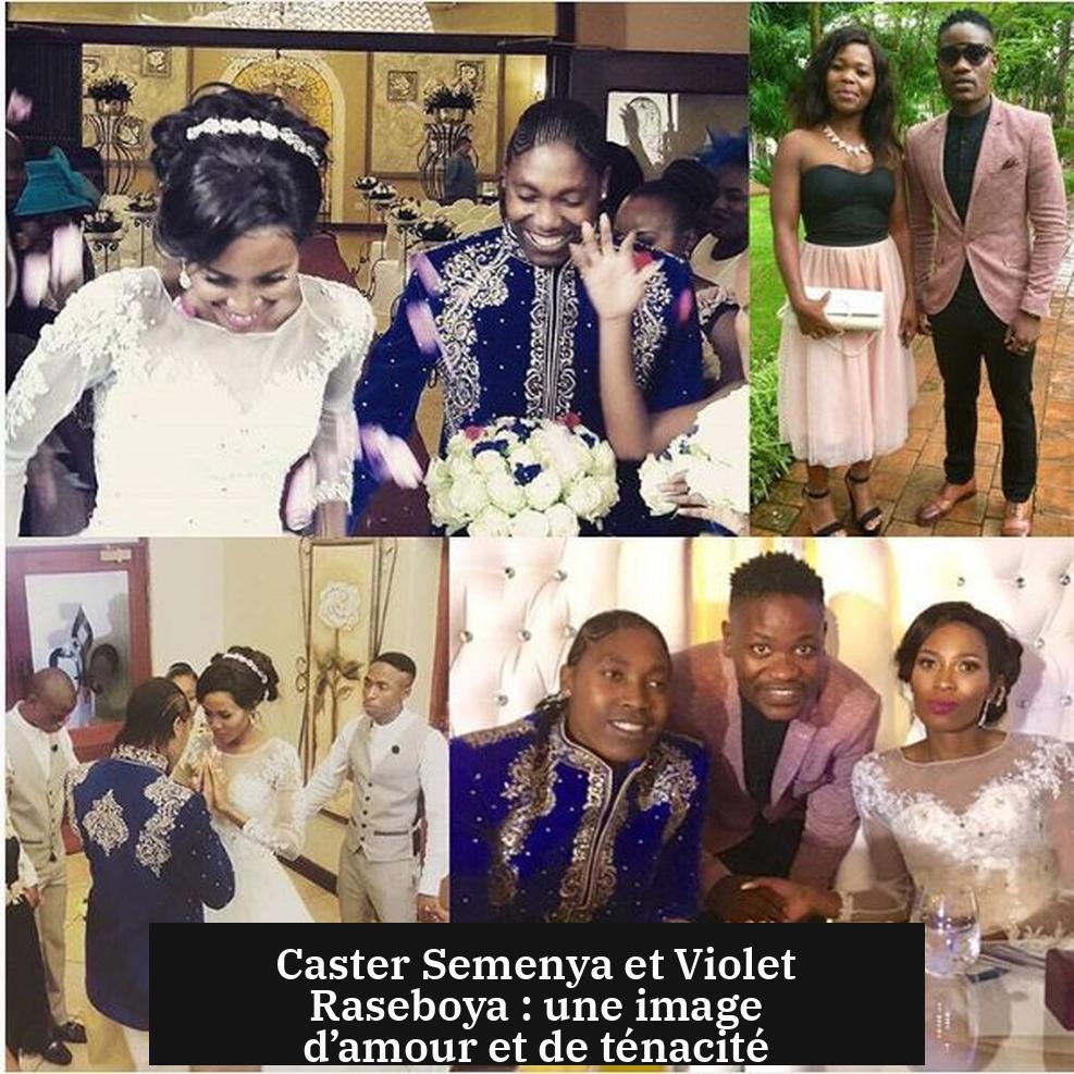 Caster Semenya et Violet Raseboya : une image d’amour et de ténacité