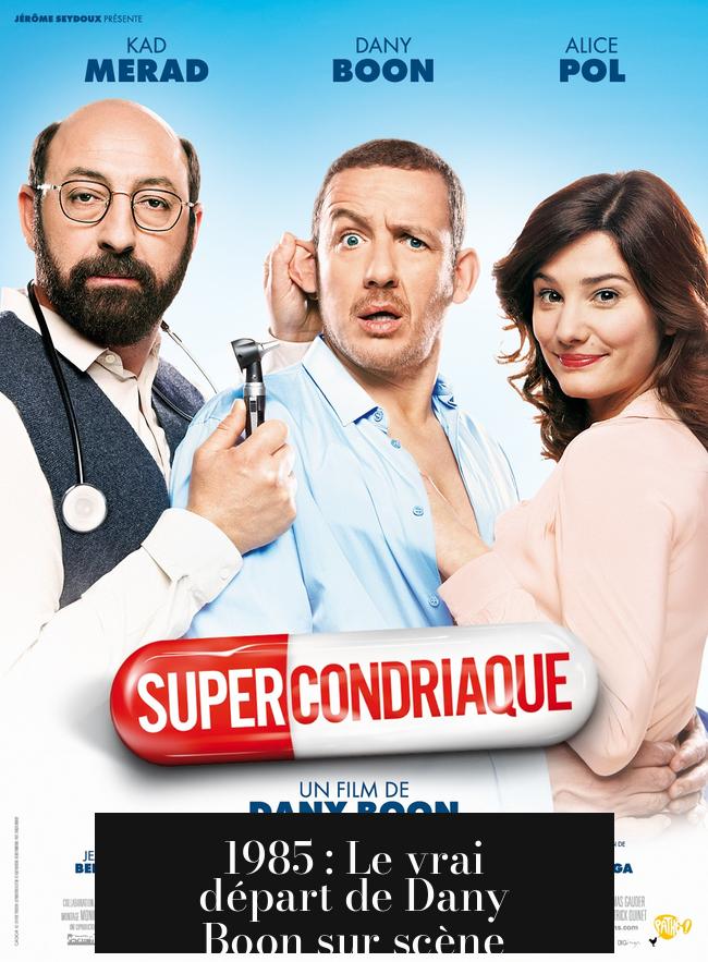 1985 : Le vrai départ de Dany Boon sur scène