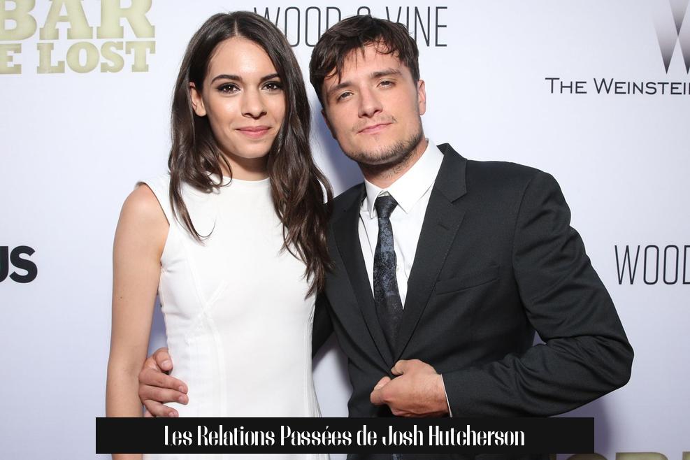 Les Relations Passées de Josh Hutcherson