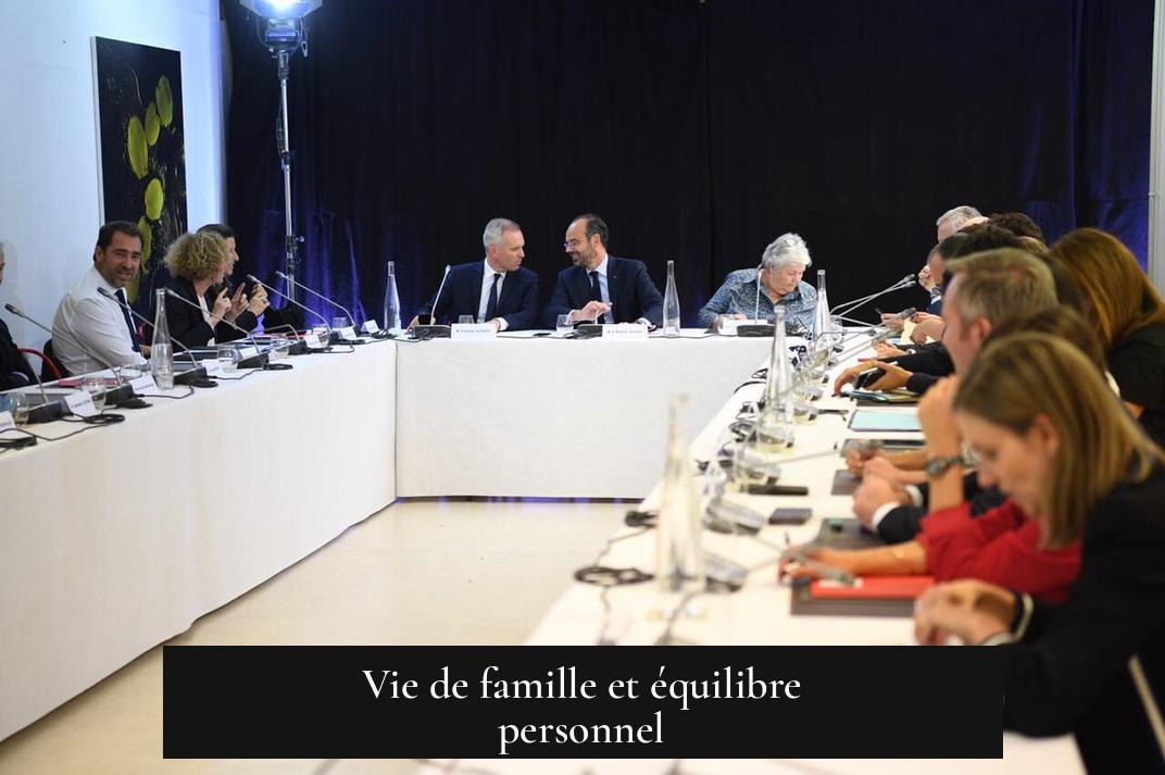 Vie de famille et équilibre personnel