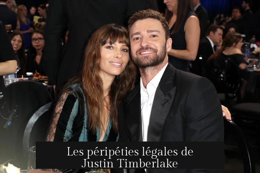 Les péripéties légales de Justin Timberlake